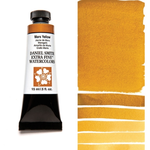 Picture of Daniel Smith Extra Fine Tubes Χρώμα Ακουαρέλας Σωληνάριο - Mars Yellow