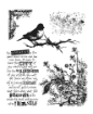 Picture of Stampers Anonymous Tim Holtz Cling Σφραγίδες 7" X 8.5" - Urban Tapestry, 5τεμ.