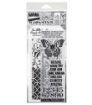 Picture of Stampers Anonymous Tim Holtz Σετ με Σφραγίδες και Στένσιλ - Mixed Media #15,  7τεμ.     