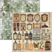 Picture of Ciao Bella Μπλοκ Scrapbooking Διπλής Όψεως 12” x 12” - Cabinet of Curiosities   