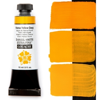 Picture of Daniel Smith Extra Fine Gouache 15ml - Hansa Yellow Deep