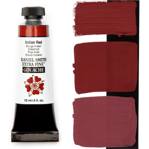 Picture of Daniel Smith Extra Fine Gouache 15ml - Indian Red