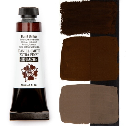 Picture of Daniel Smith Extra Fine Gouache 15ml - Burnt Umber