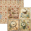 Picture of Ciao Bella Patterns Pad Διπλής Όψεως 12” x 12” - Cabinet of Curiosities  