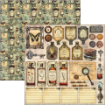 Picture of Ciao Bella Patterns Pad Διπλής Όψεως 12” x 12” - Cabinet of Curiosities  