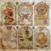 Picture of Ciao Bella Deluxe Paper 6" x 6" - Cabinet of Curiosities, Pearl-Copper
