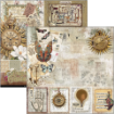 Picture of Ciao Bella Μπλοκ Scrapbooking Διπλής Όψεως 8” x 8” - Cabinet of Curiosities    