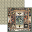 Picture of Ciao Bella Μπλοκ Scrapbooking Διπλής Όψεως 8” x 8” - Cabinet of Curiosities    