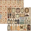 Picture of Ciao Bella Μπλοκ Scrapbooking Διπλής Όψεως 8” x 8” - Cabinet of Curiosities    