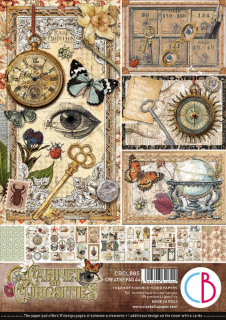 Picture of Ciao Bella Creative Pad  A4 - Cabinet of Curiosities     