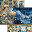 Picture of Ciao Bella Μπλοκ Scrapbooking Διπλής Όψεως 12” x 12” - Celestial 