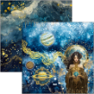 Picture of Ciao Bella Μπλοκ Scrapbooking Διπλής Όψεως 12” x 12” - Celestial 