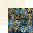 Picture of Ciao Bella Μπλοκ Scrapbooking Διπλής Όψεως 12” x 12” - Celestial 
