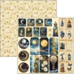 Picture of Ciao Bella Patterns Pad Διπλής Όψεως 12” x 12” - Celestial 