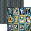 Picture of Ciao Bella Patterns Pad Διπλής Όψεως 12” x 12” - Celestial 