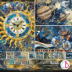 Picture of Ciao Bella Patterns Pad Διπλής Όψεως 12” x 12” - Celestial 