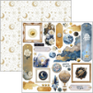 Picture of Ciao Bella Fussy Cut Pad - Μπλοκ Με Σχέδια Κοπής 6" x 6" - Celestial 