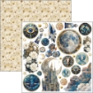 Picture of Ciao Bella Fussy Cut Pad - Μπλοκ Με Σχέδια Κοπής 6" x 6" - Celestial 