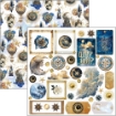 Picture of Ciao Bella Fussy Cut Pad - Μπλοκ Με Σχέδια Κοπής 6" x 6" - Celestial 