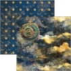 Picture of Ciao Bella Μπλοκ Scrapbooking Διπλής Όψεως 8” x 8” - Celestial 