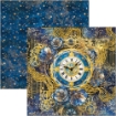 Picture of Ciao Bella Μπλοκ Scrapbooking Διπλής Όψεως 8” x 8” - Celestial 