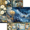 Picture of Ciao Bella Μπλοκ Scrapbooking Διπλής Όψεως 8” x 8” - Celestial 