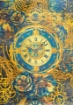 Picture of Ciao Bella Εκτυπωμένα Φϋλλα Καμβά A4 - Celestial, Gold 