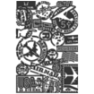 Picture of Sizzix 3D Texture Fades Embossing Folder Μήτρα για Ανάγλυφα  By Tim Holtz - Vault Airmail