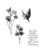 Picture of Stampers Anonymous Tim Holtz Cling Σφραγίδες 7" X 8.5" - Nature's Moments, 4τεμ. 