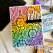 Picture of Sizzix 3D Texture Fades Embossing Folder Μήτρα για Ανάγλυφα  By Tim Holtz - Vault Lace