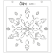 Picture of Sizzix Layered Στένσιλ by Olivia Rose - Snowflake, 4τεμ.