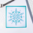 Picture of Sizzix Layered Στένσιλ by Olivia Rose - Snowflake, 4τεμ.