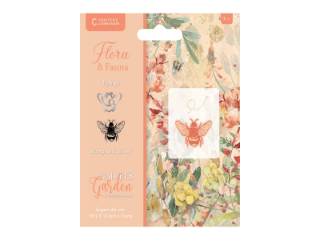 Picture of Crafter's Companion Σετ με Διάφανες Σφραγίδες και Μήτρες Κοπής - Nature's Garden - Flora & Fauna, Fly High, 3τεμ.