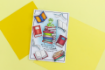 Picture of Crafter's Companion Διάφανη Σφραγίδα - Bookworm,  Stack of Books