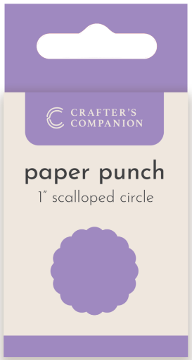 Picture of Crafter's Companion Paper Punch - Διακορευτής - Scalloped Circle 1"