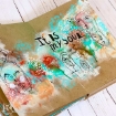 Picture of Dina Wakley Media Kraft Journal 20 x 26 cm - Mixed Media Journal με Kraft χαρτί , 60 σελ.