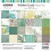 Picture of Arden Creative Studio Μπλόκ Scrapbooking 8" x 8" - Hidden Creek
