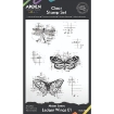 Picture of Arden Creative Studio Layering Διάφανες Σφραγίδες - Maker Series, Ledger Wings 01, 7τεμ.  