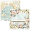 Picture of Mintay Papers Μπλοκ Scrapbooking Διπλής Όψης 8'' X 8" - Bon Voyage 