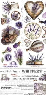 Picture of Craft O'Clock  Extras Set Mix Διακοσμητικά Εφήμερα- Heritage Whispers 