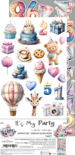 Picture of Craft O'Clock  Extras Set Διακοσμητικά Εφήμερα- It's My Party