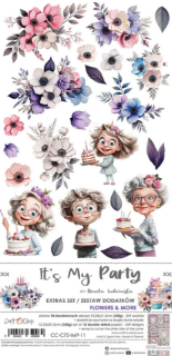Picture of Craft O'Clock Extras Set Διακοσμητικά Εφήμερα- It's My Party, Flowers & More