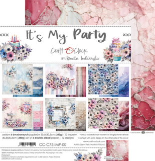Picture of Craft O'Clock Συλλογή Χαρτιών Scrapbooking 12" x 12" - It's My Party   
