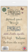 Picture of Craft Consortium Διάφανες Σφραγίδες A6 - Faeries, Sentiments, 6τεμ.   