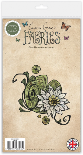 Picture of Craft Consortium Διάφανη Σφραγίδα Α6 - Faeries, Lily Pad