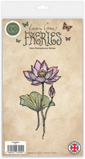 Picture of Craft Consortium Διάφανη Σφραγίδα Α6 - Faeries, Lotus 