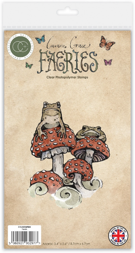 Picture of Craft Consortium Διάφανη Σφραγίδα Α6 - Faeries, Toads