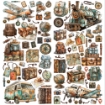 Picture of 49 & Market Laser Cut Outs Διακοσμητικά Στοιχεία - Wanderlust Explorer, Elements, 151τεμ.