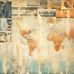 Picture of 49 & Market Συλλογή Χαρτιών Scrapbooking Διπλής Όψης 12" x 12" - Wanderlust Explorer 