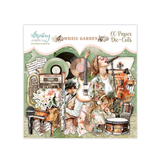 Picture of Mintay Papers  Διακοσμητικά Εφήμερα - Music Garden, 60τεμ.  
